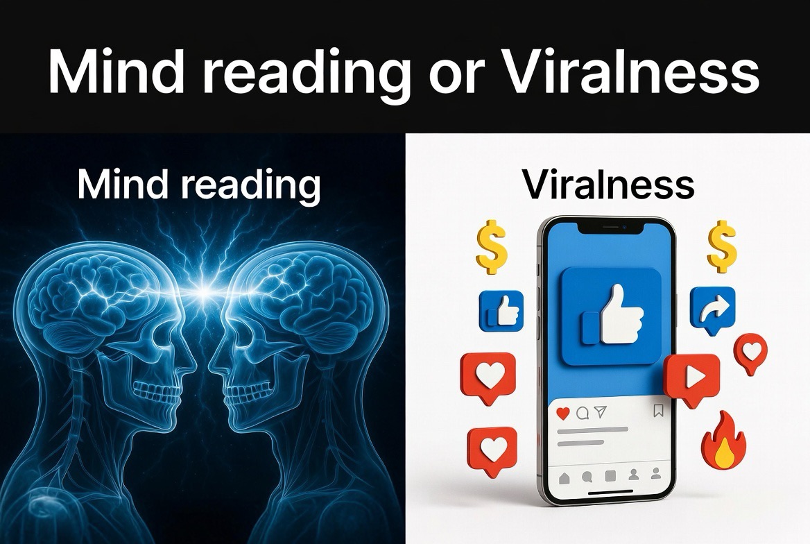 Mind reading or Viralness?